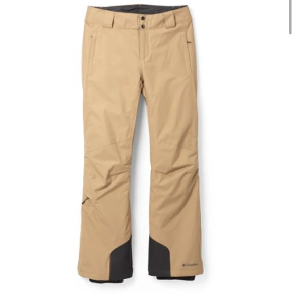 Columbia Women's M Medium Bugaboo Omni-Heat Snow Ski Pants NWT Tan Snowboarding - Picture 6 of 14